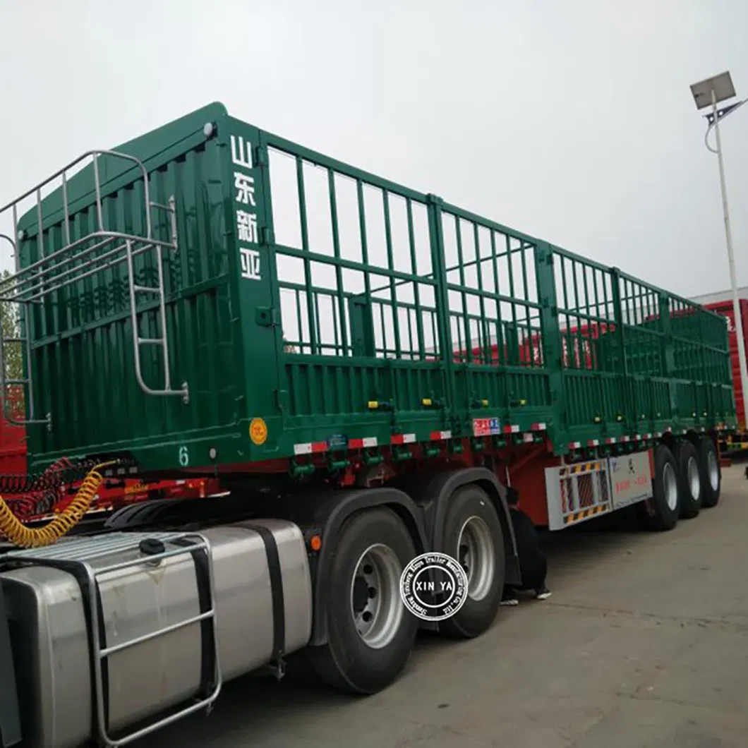 40t 60t Fence Cargo Semi Trailer for Sale