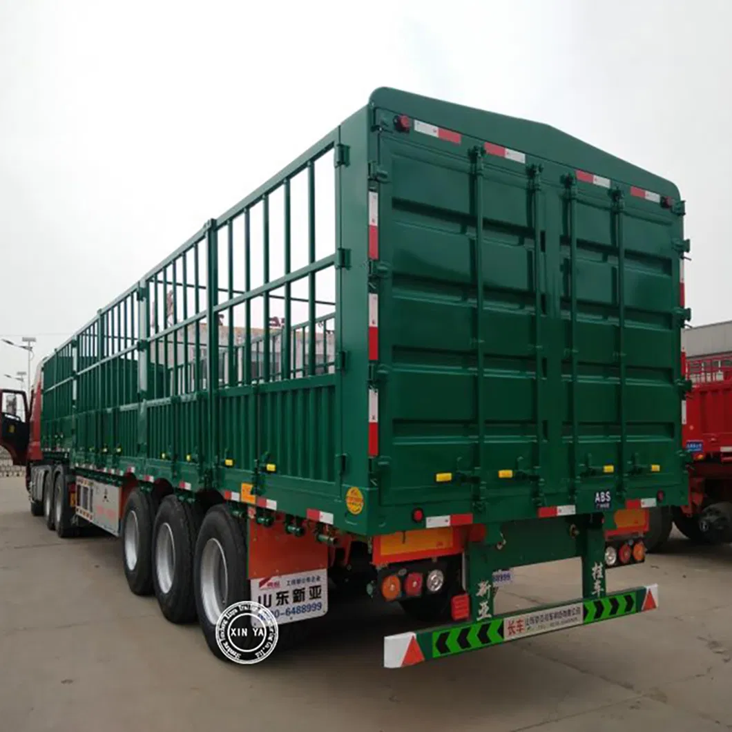 40t 60t Fence Cargo Semi Trailer for Sale